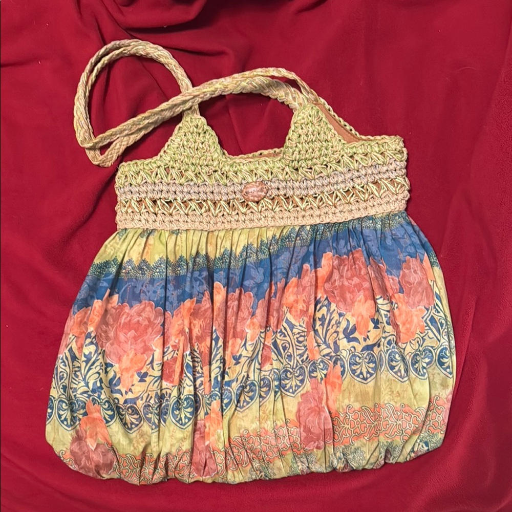 Floral Woven Women's Bag by Blue Miami